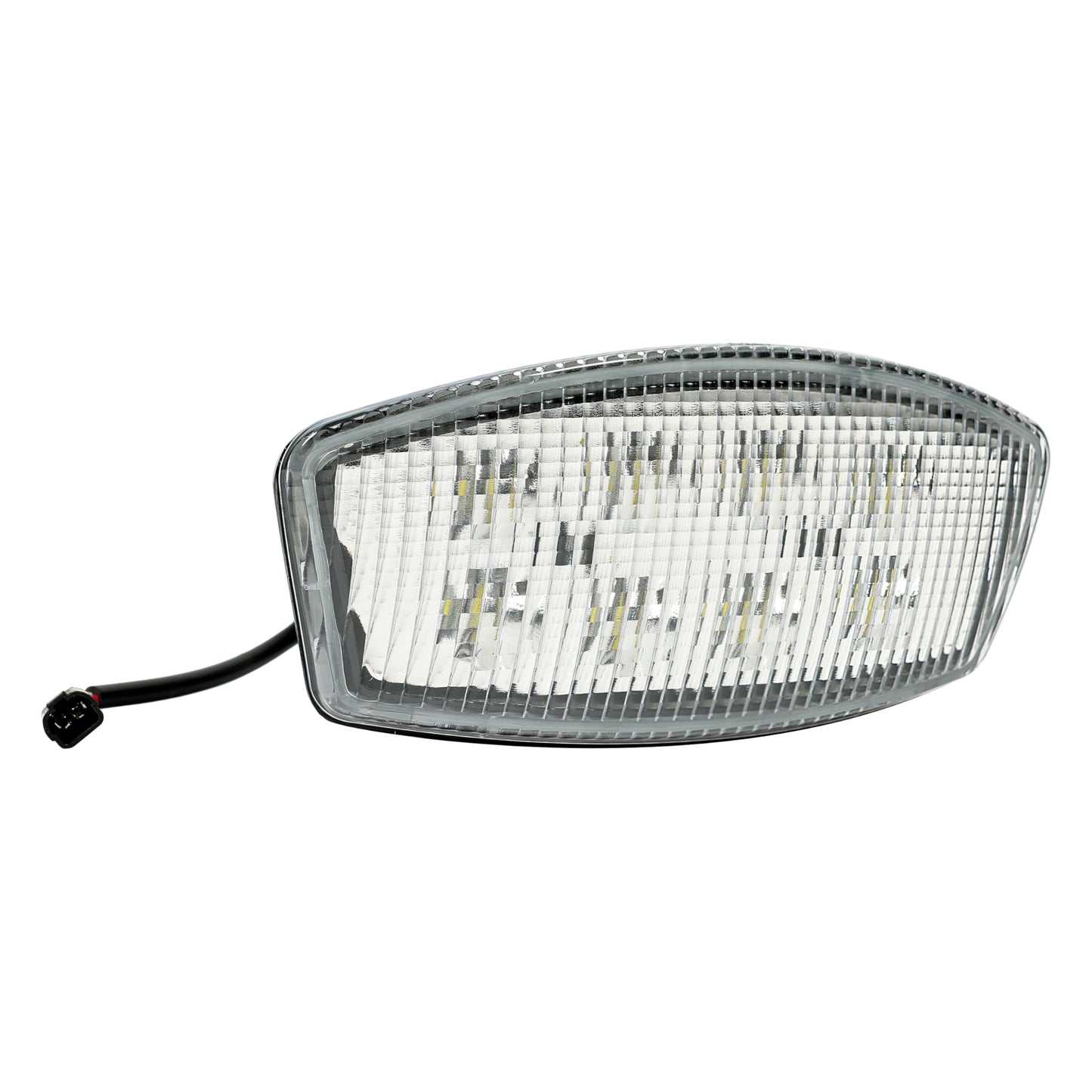 HECASA LED Cab Lights - 12V Roof Marker Lights, Plastic & Aluminium Alloy, Clear Lens, Model MO-3489, 1 pc